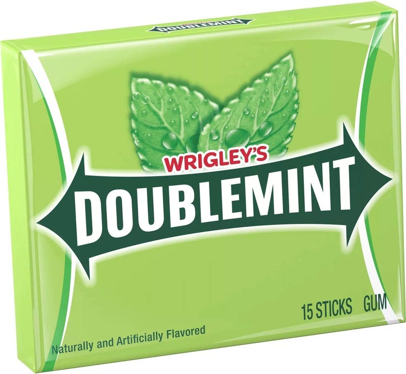 Wrigley's Doublemint Chewing Gum - 12 Pack - Image 2